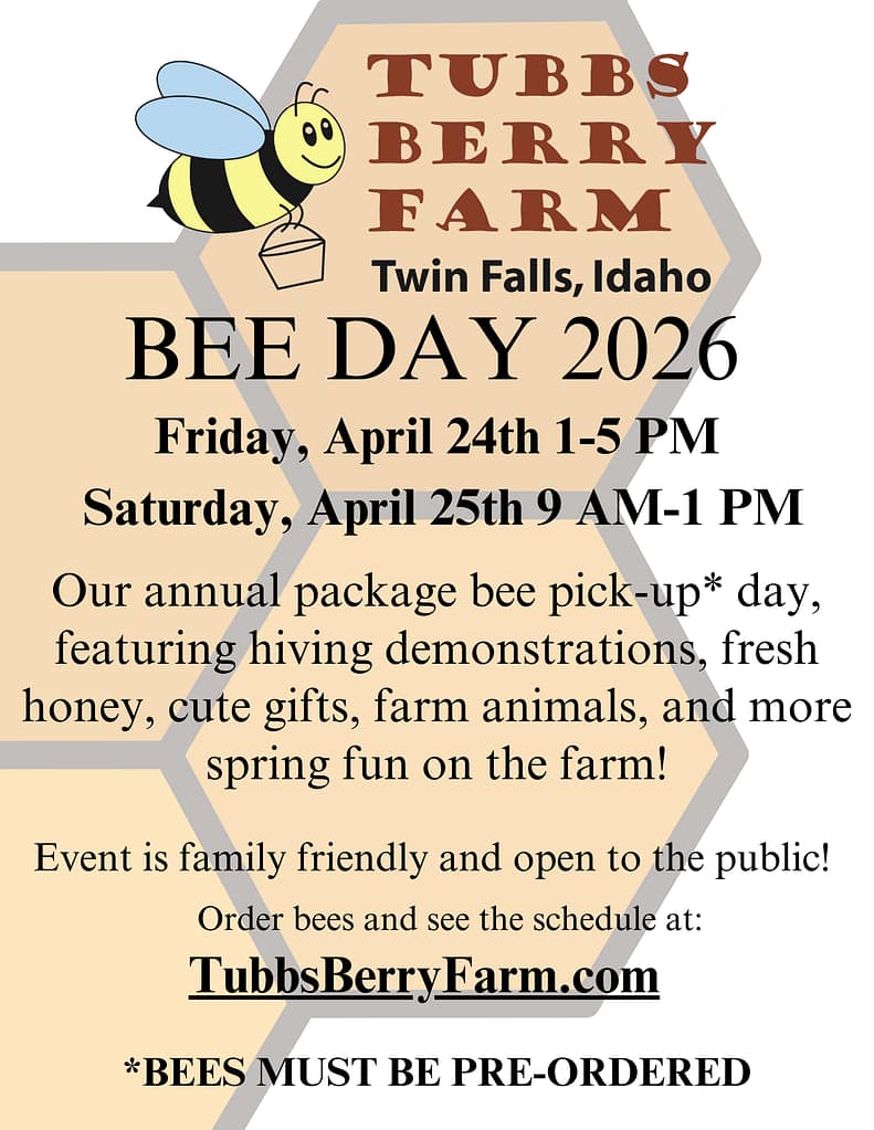 BEE DAY Bee Day flier